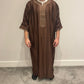 ‘Beirut Brown’ moroccan thobe