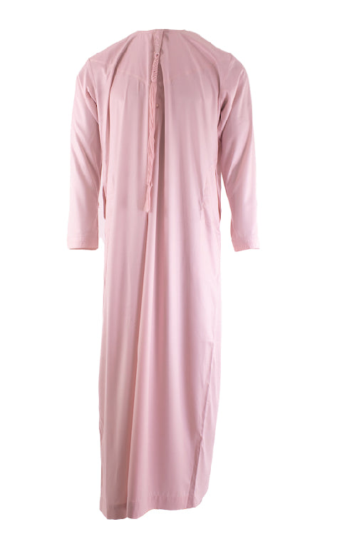 Premium baby pink dubai thobe