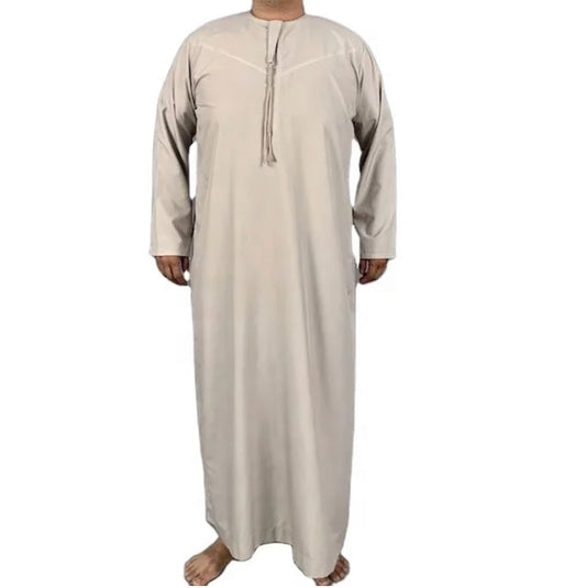 light brown emirati thobe