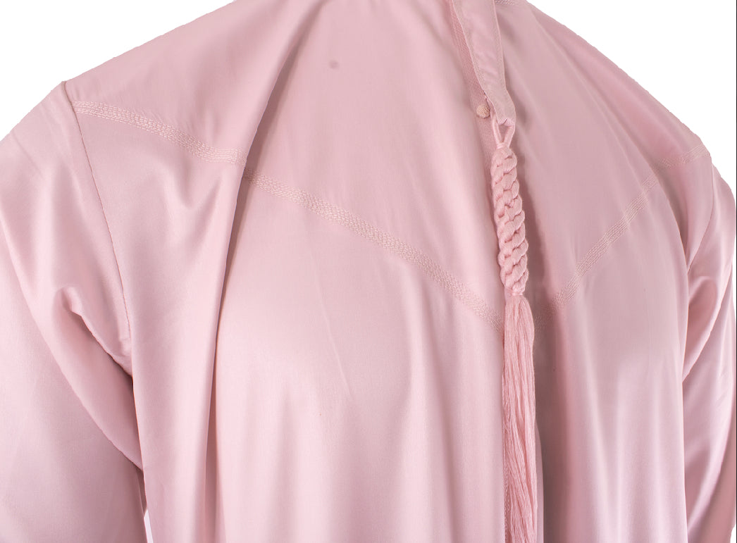 Premium baby pink dubai thobe