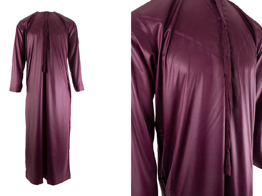 Premium Royal Maroon Dubai thobe